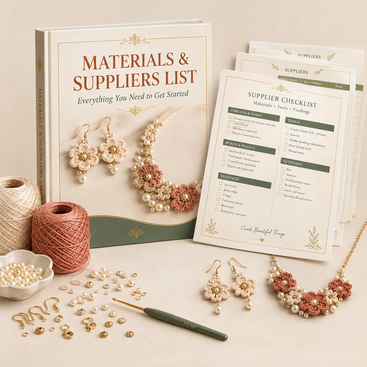 Materials & Suppliers List